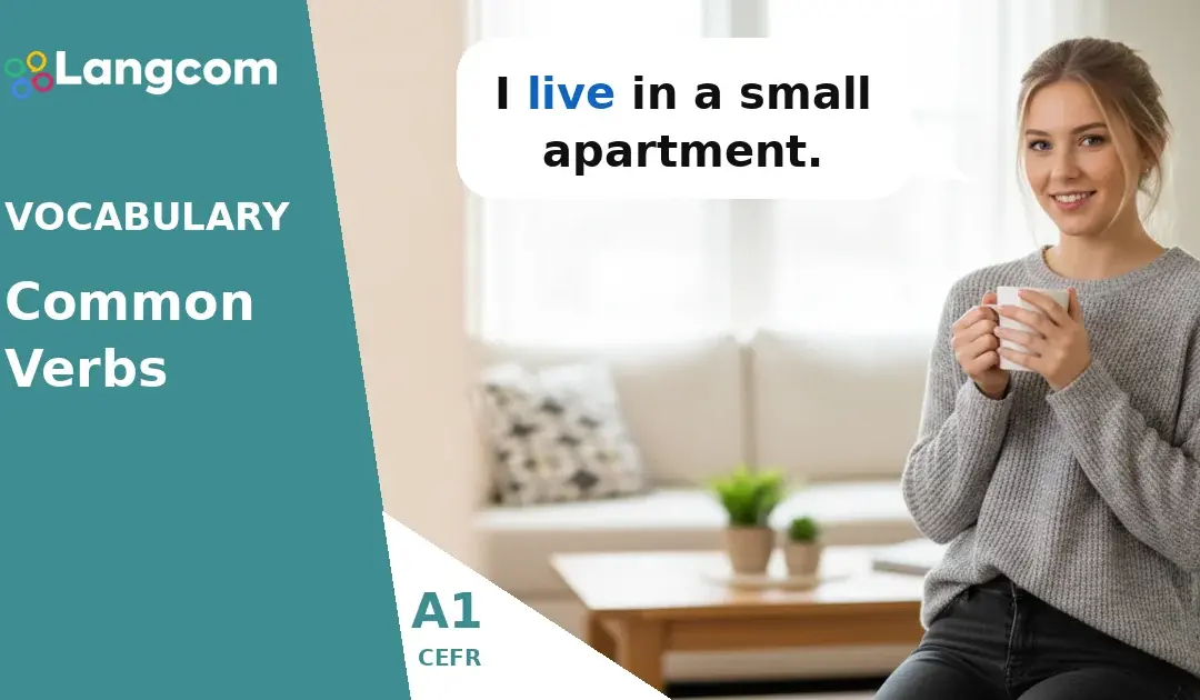 A1 English Verbs: Learn to Talk About Your Daily Life