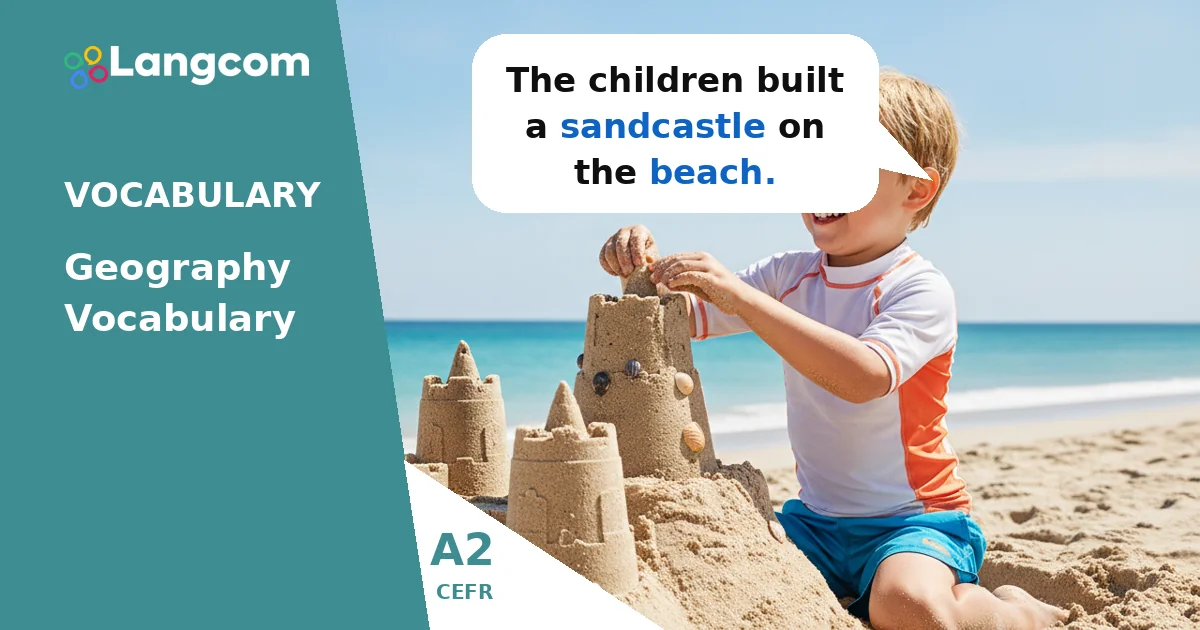 Explore the World: Essential A2 Geography Vocabulary — A2 English vocabulary lesson by Langcom