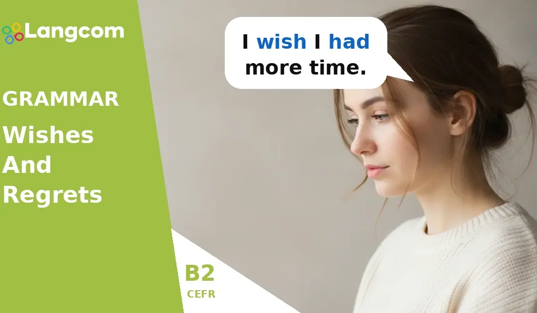 Expressing Wishes and Regrets in English (B2 Grammar)